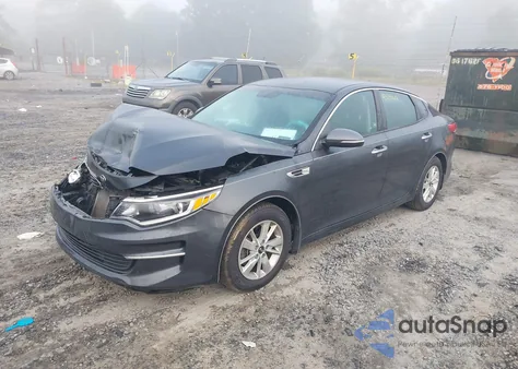 2016 Kia Optima Lx из США, поврежденный, VIN KNAGT4L34G5107582